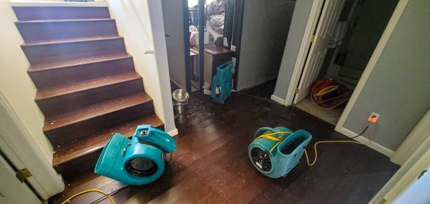 Water damage restoration process in Owasso, OK